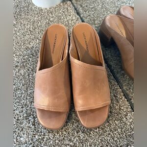 Lucky Brand Jemie Mule Heeled Sandal